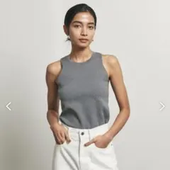 TO UNITED ARROWS カップ付きタンクトップ ノースリーブ グレーのサムネイル