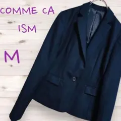 コムサイズム テーラード ジャケット ネイビー 卒園卒業 フォーマル オフィス