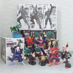 【現状品】僕のヒーローアカデミア　BWFC 一番くじ プライズ フィギュア ９体