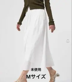 UNIQLO シアサッカーボリュームスカート Mサイズ