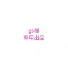 gs様　専用出品