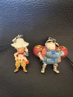 ワンピース　フランキー、ウソップ　ストラップキーホルダーセット