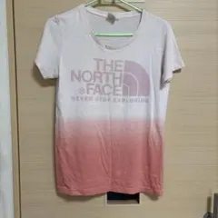 THE NORTH FACE TEK TEE L グラデーションピンク