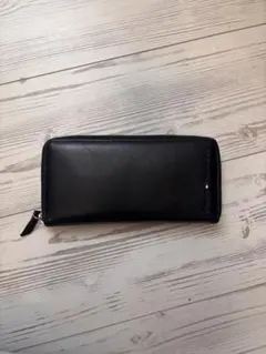 TOMMY HILFIGER 長財布 ブラック ラウンドファスナー トミー