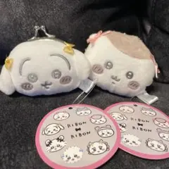 ちいかわ ミニがまぐち〜リボン〜 うさぎ　くりまんじゅう