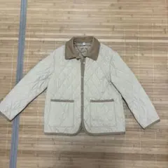 UNIQLO キルティングジャケット ベージュ 130