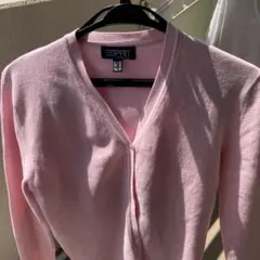 ESPRIT ピンク カーディガン Mサイズのサムネイル
