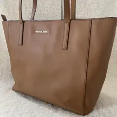 MICHAEL KORSトートバッグ ビジネスバッグ 肩掛け 茶色 通勤 通学