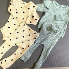 ベビー上下セット　2組美品