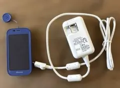 docomo キッズ携帯　SH-03M　青色