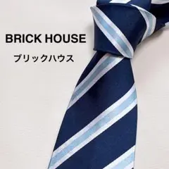 ブリックハウス BRICK HOUSE ネクタイ レジメンタルストライプのサムネイル