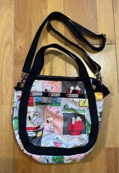 レスポートサック　中古美品　ショルダーバック　スモールジェニー　スヌーピーのサムネイル