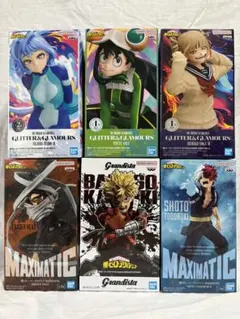 僕のヒーローアカデミア フィギュア 6種セットのサムネイル
