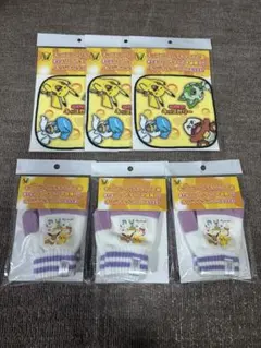 ポケモンキャラクター 子供用手袋、ハンカチ