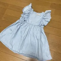 ZARA BabyGirl デニムワンピース 98cmのサムネイル