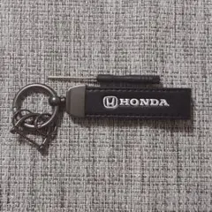 新品未使用　HONDA ホンダ キーホルダー レザー調 マイナスドライバー付き