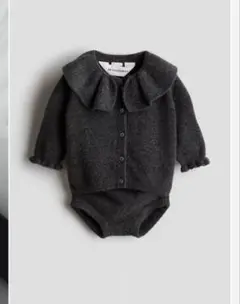H&M カシミヤニット　セットアップ　グレー