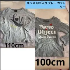 キッズ 長袖100、110 カットソーまとめ売り
