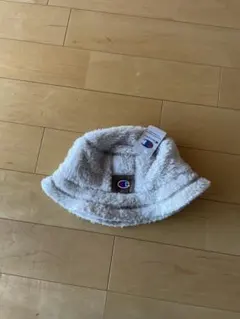 Champion フリースバケットハット ホワイト