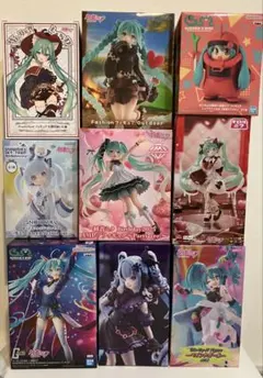 【未開封】初音ミク まとめ売り フィギュア 9点セット