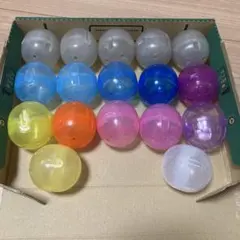 カラフルカプセル 空17個セット