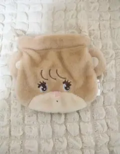 mikko characters フェイス巾着 ラテ ガチャガチャ