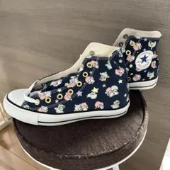 CONVERSE 40th キキララ コラボシューズ　ハイカット　24センチ