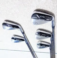 【良品】キャロウェイ エピックマックスファースト 1W 5W 5UT 3本セット セール・アウトレット】エピック MAXファスト アイアン(5本