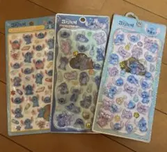 正規品！サンスター文具　ボンボンドロップシール　スティッチ　プチドロップ
