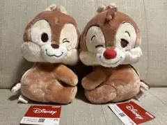 Disney チップとデール ぬいぐるみ 2体セット