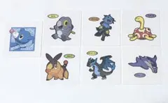 ポケモンパン デコキャラシール パウンドケーキ 7枚セット