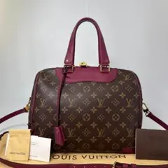 Louis Vuitton Letero モノグラム ハンドバッグ レッド - メルカリ