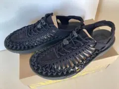 KEEN UNEEK スポーツサンダル ブラック US 8.5