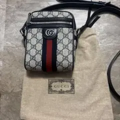 美品　GUCCI オフィディア GG ショルダーバッグ ウェブストライプのサムネイル