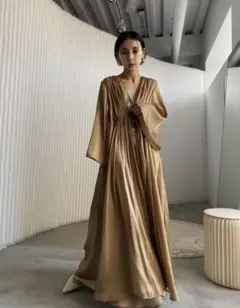 2026年最新】ameri vintage ドレス ベージュの人気アイテム - メルカリ