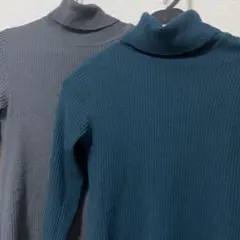 タートルネック　セーター　レディース　M