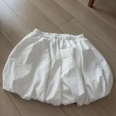 【美品】SHEIN ホワイトバルーンスカート XS