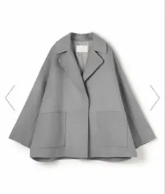 Ballsey プレミアムウールリバー オープンカラー ショートコート