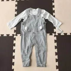 新品　ロンパースと長袖Tシャツセット