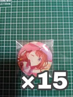 プロセカ プロジェクトセカイ 花里みのり 18B グリッター缶バッジ