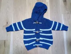 GAPフード付きニットカーディガン 80センチ