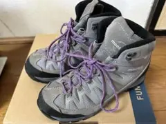 美品　mont-bell GORE-TEX 登山靴 23cm グレー