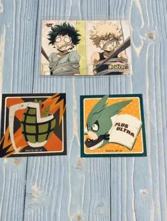 僕のヒーローアカデミア　幼馴染　爆豪　緑谷　ヒロアカ　ステッカー　非売品