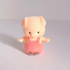 ブタ　フロッキー アニマル 人形 昭和 レトロファンシー