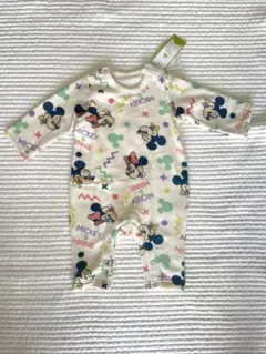 【新品】バースデイ ディズニー 赤ちゃん ベビーロンパース 冬 70cm