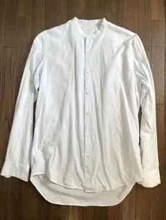 I550 DRIES VAN NOTEN シャツ ギャザー バンドカラー 34 - メルカリ