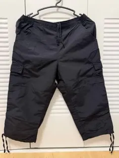 アディダス アドベンチャー 七分丈 ナイロン カーゴパンツ レディースL 黒