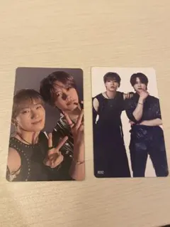 INI 藤牧京介　許豊凡　XQUARE R095 R092 ユニットトレカ