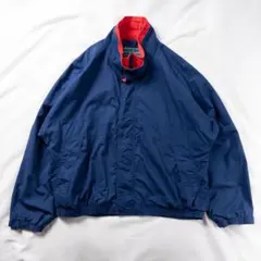 ビンテージ古着90s 二重襟 フェード アウトドア アメカジ ラグラン ブルゾン