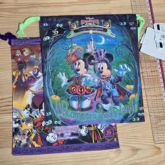 東京ディズニーリゾート ハロウィン　巾着袋2枚セット
